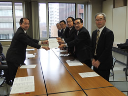 道と道議会に林業施策要望