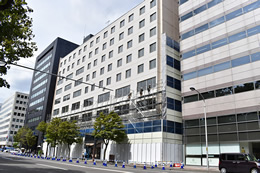 林業会館、解体工事を開始