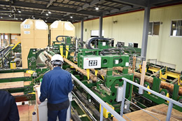 関木材工業が製材ライン増設